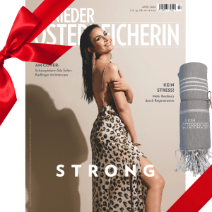 NIEDERÖSTERREICHERIN Geschenkabo inkl. Strandtuch mit Logo von LeStoff