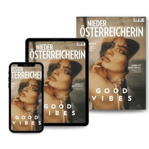 NIEDERÖSTERREICHERIN Kombi Print- und PDF-Abo inkl. Körpfer-Fluid von dieNikolai