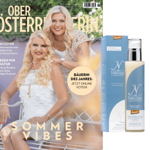 OBERÖSTERREICHERIN Jahres-Abo Print inkl. Körper-Fluid von dieNikolai