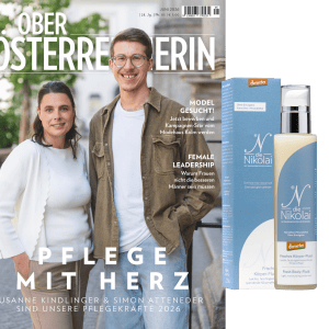 OBERÖSTERREICHERIN Jahres-Abo Print inkl. Körper-Fluid von dieNikolai