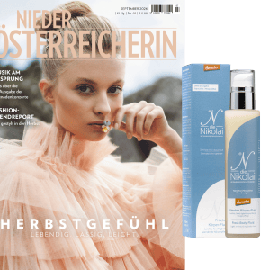 NIEDERÖSTERREICHERIN Jahres-Abo Print inkl. Körpfer-Fluid von dieNikolai