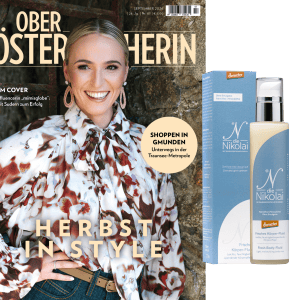 OBERÖSTERREICHERIN Jahres-Abo Print inkl. Körper-Fluid von dieNikolai