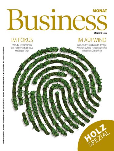 Cover BUSINESS MONAT Holz 2024